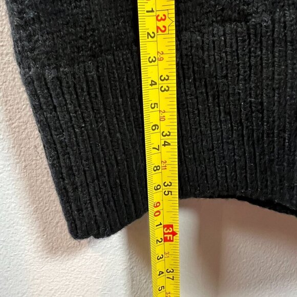 Lauren Ralph Lauren Black Label Fair Isle Off the Shoulder Sweater Dress Small - Picture 8 of 9